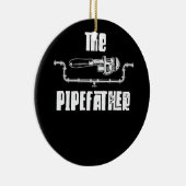 De pijpleiding - Funny Plumber Plumbing Keramisch Ornament (Rechts)