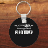 De pijpleiding - Funny Plumber Plumbing Sleutelhanger (Voorkant)