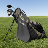 De pike Whisperer Dark Vist handdoek (Groen)