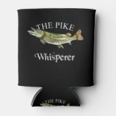 De pike Whisperer Donker Blikjeskoeler (Voorkant)