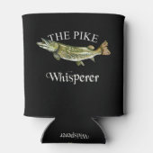 De pike Whisperer Donker Blikjeskoeler (Achterkant)