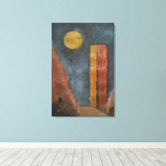 De Pilar Canvas Afdruk (Insitu (Houten vloer))