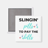 De pillen van het slingin om de rekeningen te beta magneet (Voorkant / Achterkant)