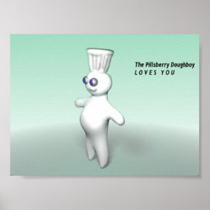 De pillsberry Doughboy Poster