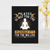 De piloot is niet flexibel kaart (Gele Bloem)