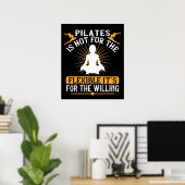 De piloot is niet flexibel poster (Thuiskantoor)