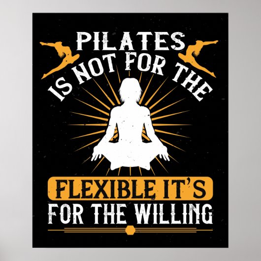 De piloot is niet flexibel poster (Voorkant)