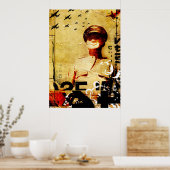 De piloot poster (Keuken)