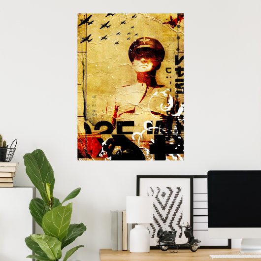 De piloot poster (Thuiskantoor)