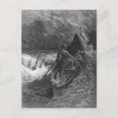 De piloot wijst briefkaart (Voorkant)