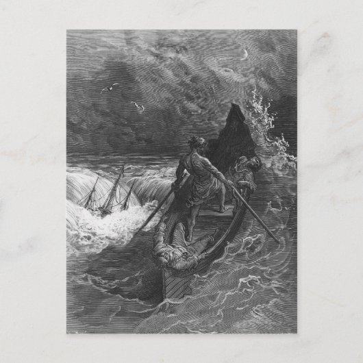 De piloot wijst briefkaart (Voorkant)