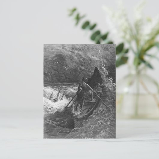 De piloot wijst briefkaart (Staand voorkant)