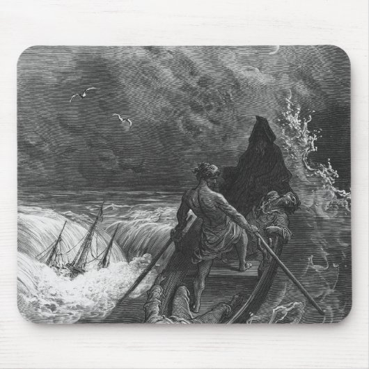 De piloot wijst muismat (Voorkant)