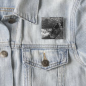 De piloot wijst vierkante button 5,1 cm (In situ)