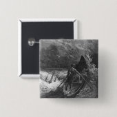 De piloot wijst vierkante button 5,1 cm (Voorkant /achterkant)
