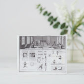 De Pin Factory, bord 2 van Volume IV Briefkaart (Staand voorkant)