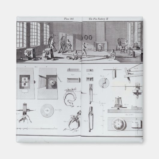 De Pin Factory, bord 2 van Volume IV Magneet (Voorkant)