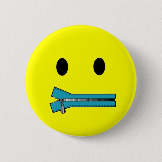 'De pincode voor FACE invullen Ronde Button 5,7 Cm (Voorkant)