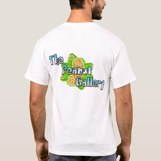 De pindakerij t-shirt (Achterkant)