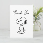 De pinda's | BABY SHOWER Bedankkaart (Staand voorkant)