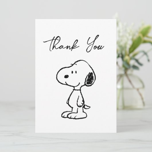 De pinda's | BABY SHOWER Bedankkaart (Staand voorkant)