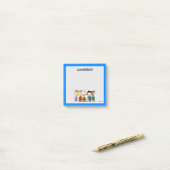 De pinda's gaan samen #F5926C Post-it® Notes (Op bureau)