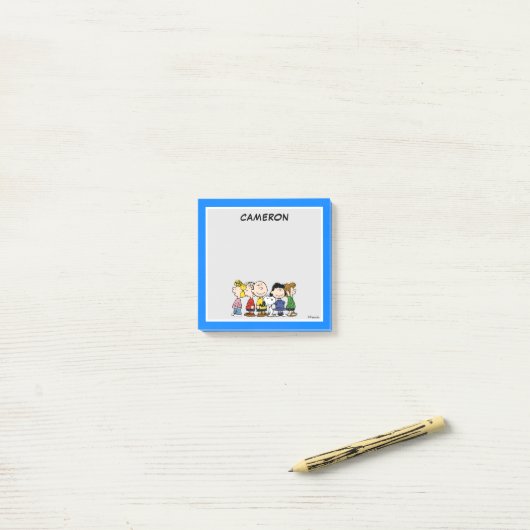 De pinda's gaan samen #F5926C Post-it® Notes (Op bureau)