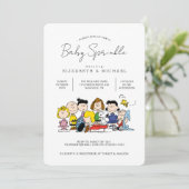 De pinda's gang - Baby Sprinkle Kaart (Staand voorkant)