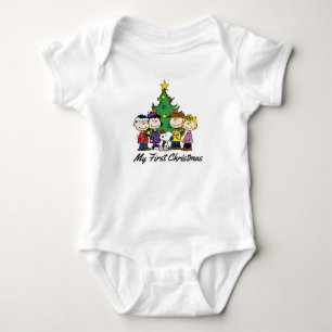 De pinda's gang - Mijn eerste kerstfeest Romper