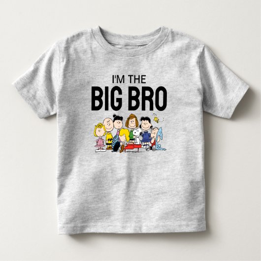 De pinda's | Ik ben de Big Brother Kinder Shirts (Voorkant)