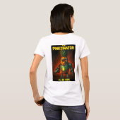 De Pinezinator – het ananasrijk T-shirt (Achterkant volledig)