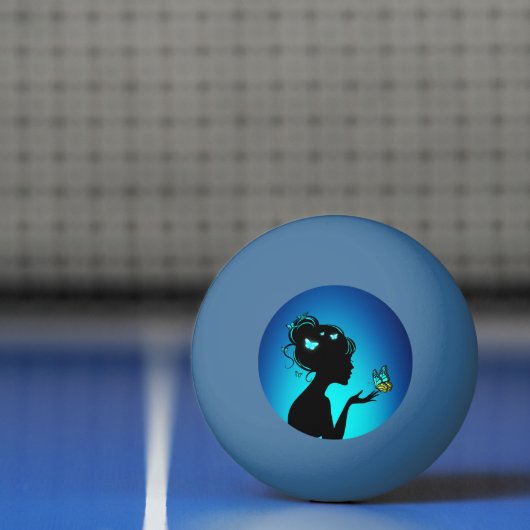 De Ping Pong Pingpongbal (Net)