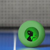 De Ping Pong Pingpongbal (Net)