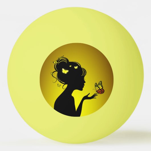 De Ping Pong Pingpongbal (Voorkant)