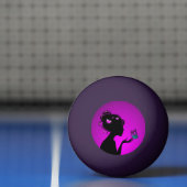 De Ping Pong Pingpongbal (Net)