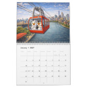 De pinguïn bezoekt New York City Kalender (Jan 2027)