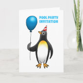 De pinguïn is klaar om te feesten (Voorkant)