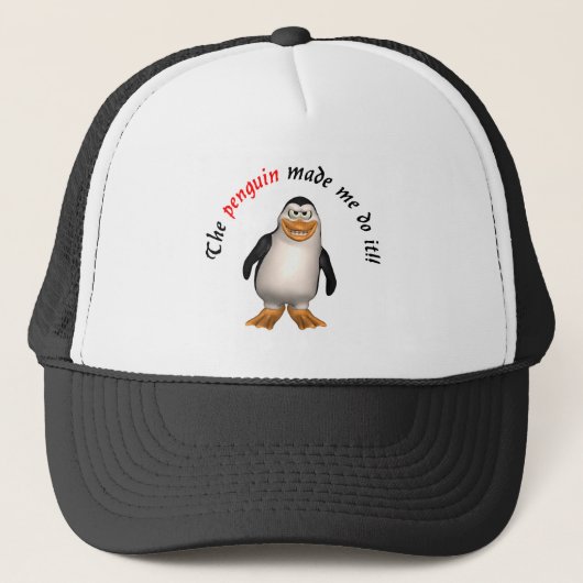 De pinguïn liet me het doen. Pet (Voorkant)