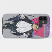 De pinguïn - Onderdruk grafisch Case-Mate iPhone Case (Achterkant (horizontaal))