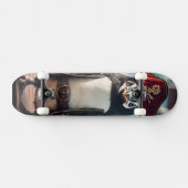 De Pinguïn Pirate Persoonlijk Skateboard (Horizontaal)