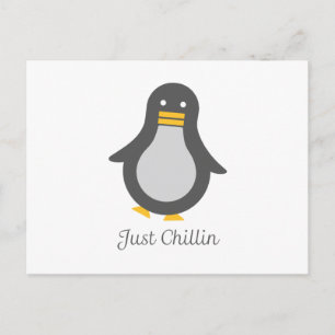 De Pinguïn van Asv Briefkaart