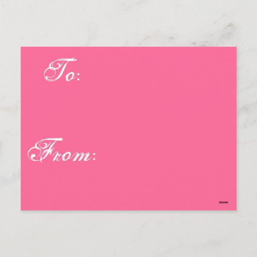 De Pinguïn van Valentijn Feestdagenkaart (Achterkant)