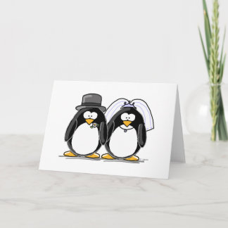 De Pinguïnen van de bruid en van de Bruidegom Kaart