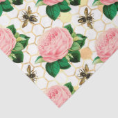 De Pink and Gold Bee-serie Design 4 Tissuepapier (Detail)