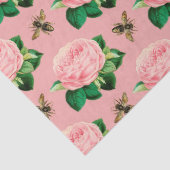 De Pink and Gold Bee-serie Design 9 Tissuepapier (Detail)