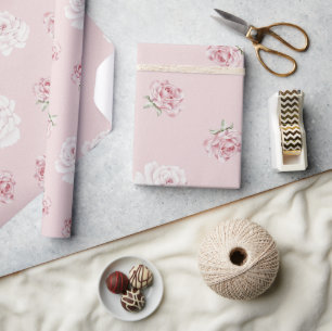 DE PINK ROSE GARDEN CADEAUPAPIER