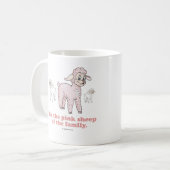 DE PINKBEELDING KOFFIEMOK (Voorkant links)