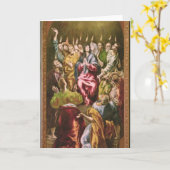 De Pinksteren, c.1604-14 Kaart (Gele Bloem)