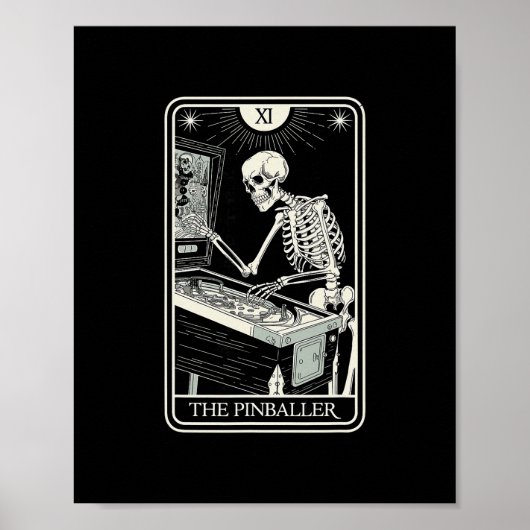 De Pinller Tarotkaart Poster (Voorkant)