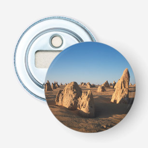 de Pinnacles woestijn Nambung National Park Button Flesopener